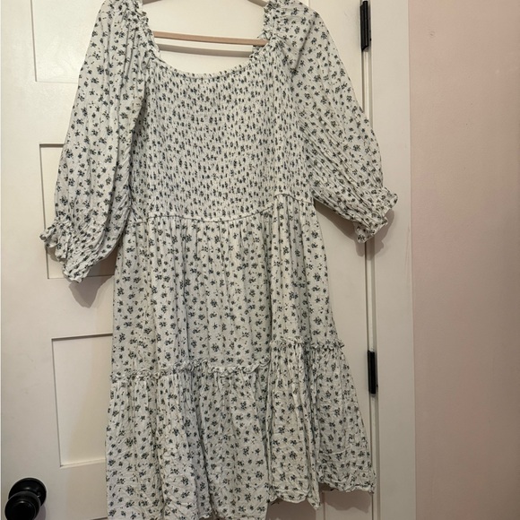 Ivy City Co Short Madeline Dress Blue - Picture 2 of 7